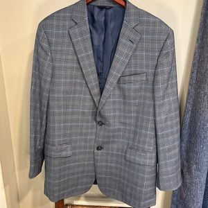 Men’s plaid Blazer from Brook’s Brothers. Size 44R.